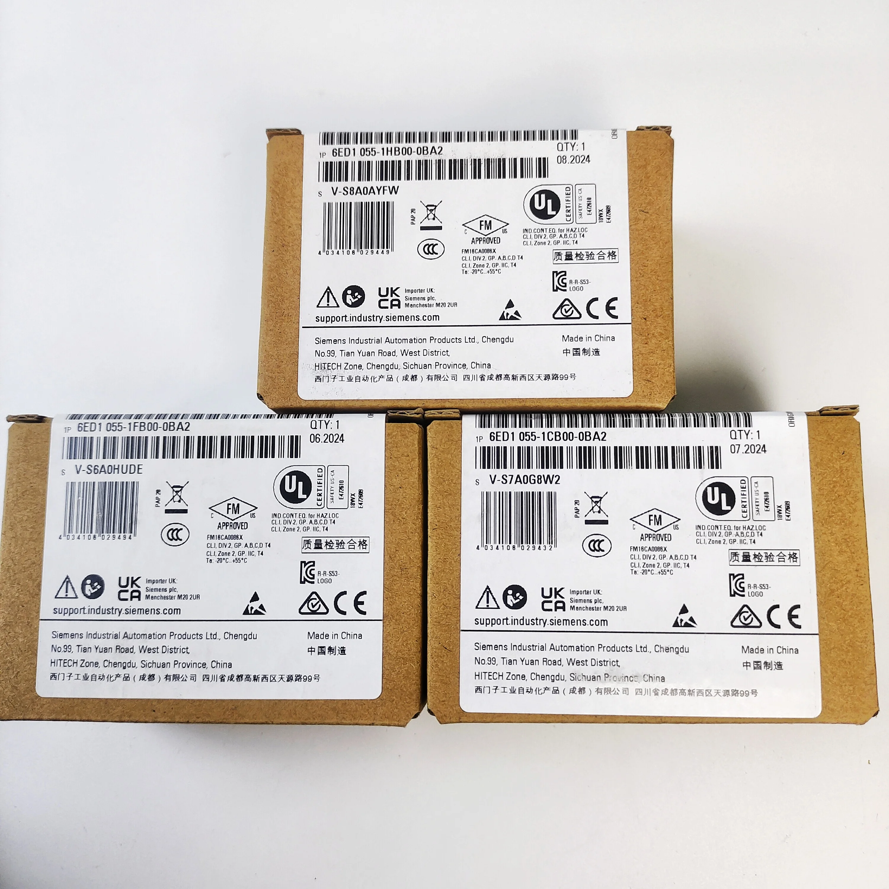 Логотип Siemens 6ED1052-1FB08-0BA2! 230RCE логический модуль 6ED1052-1FB08-0BA2