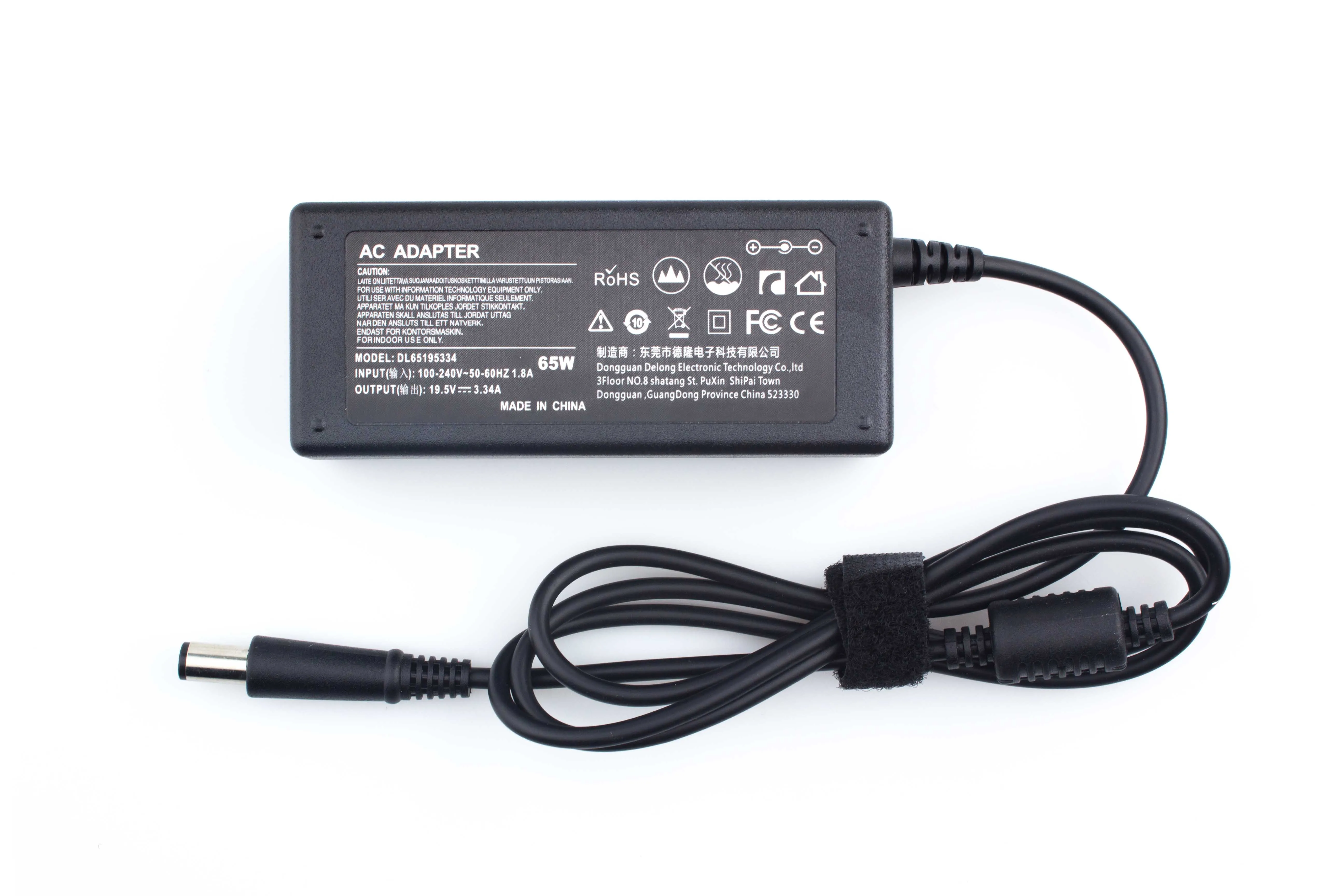 New Products Unique Arrivals 65W 19.5V 3.34A Cheap Laptop Adapters Notebook Charger for Dell Laptop Charger Big Pin