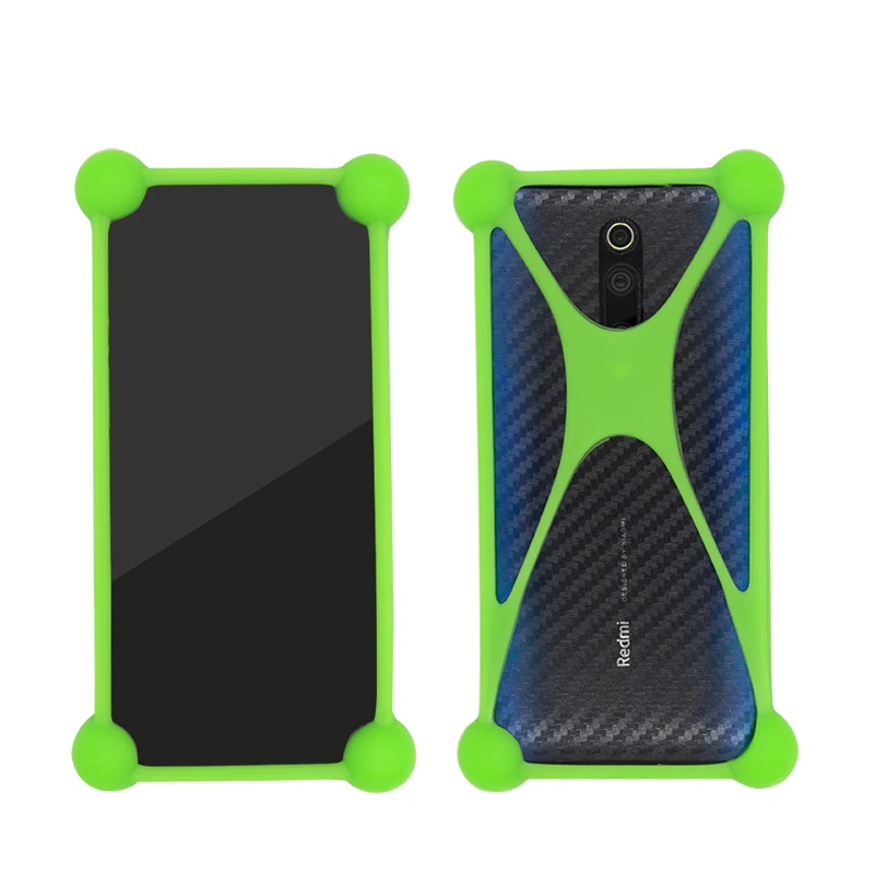 In Stock Universal Silicone Cell Phone Holder Case Cover With Folding Stand