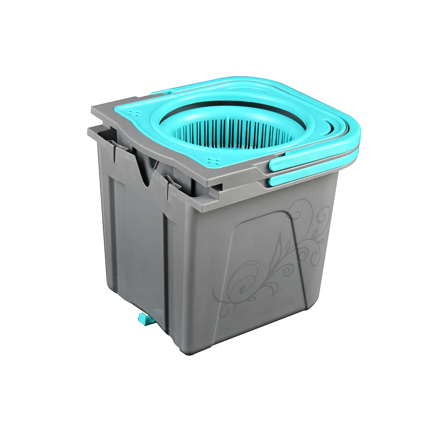 super floor cleaning tools easy Folding mop bucket with pedal