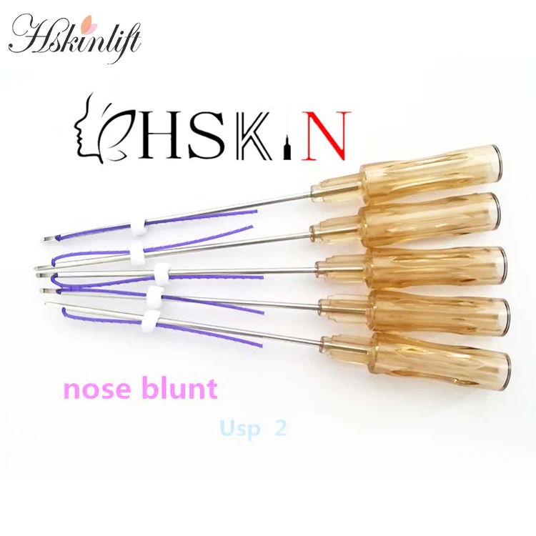 Korea Pdo/Pcl/ Plla Thread Nose blunt Face Lift Cog 3D/4D/6D Blunt Molding Mono