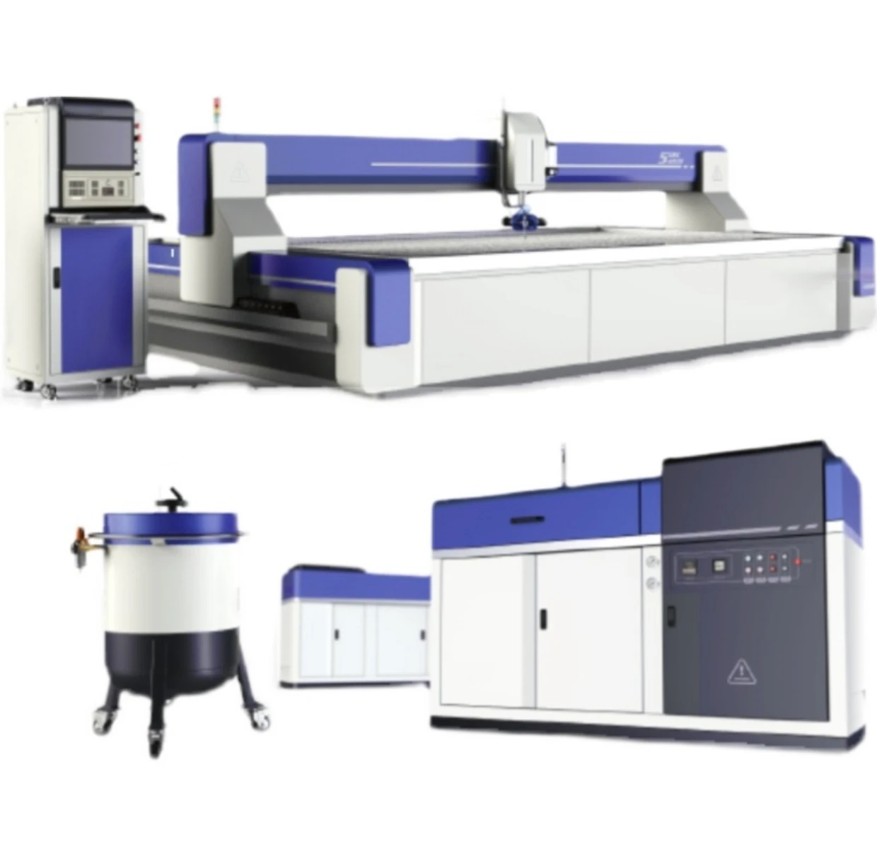 Zhonggong ZCUT IMC Small stainless steel waterjet cutting machine small size for waterjet table