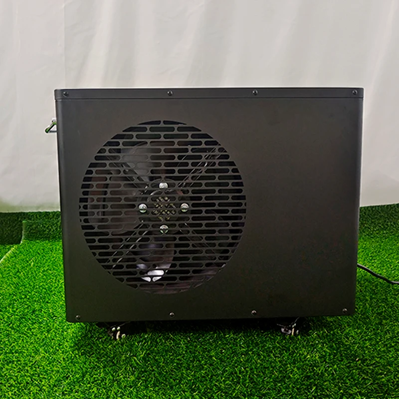 Ali Baba 220V Cold Plunge Barrel 1/2Hp Pool Pump Ice Bath Tubs Water Chiller with Stair and Filter Water Cool and Heater Chiller