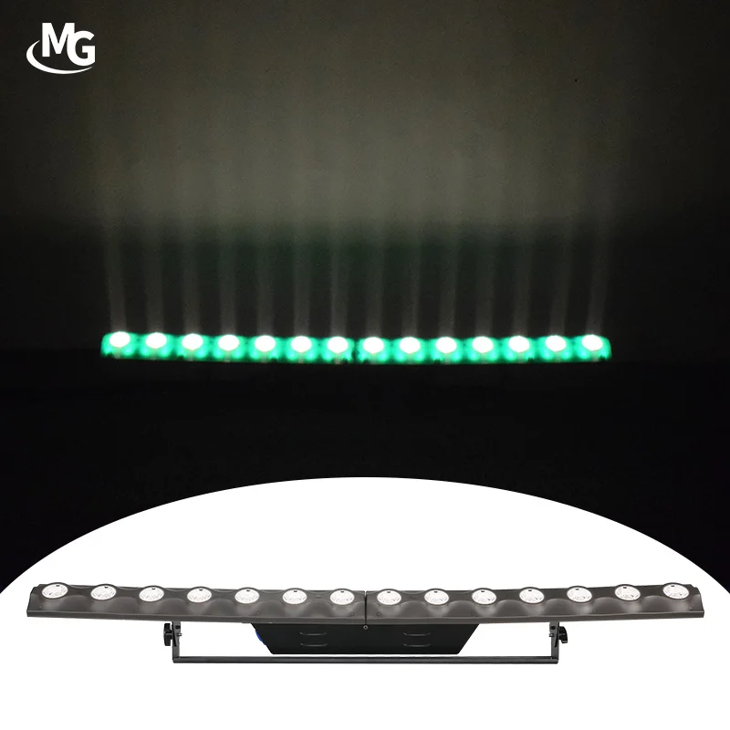 14pcs 3W 3in1 LED Wall Wash Cyclorama Light LED Background Matrix Light for Bar Stage Nightclub