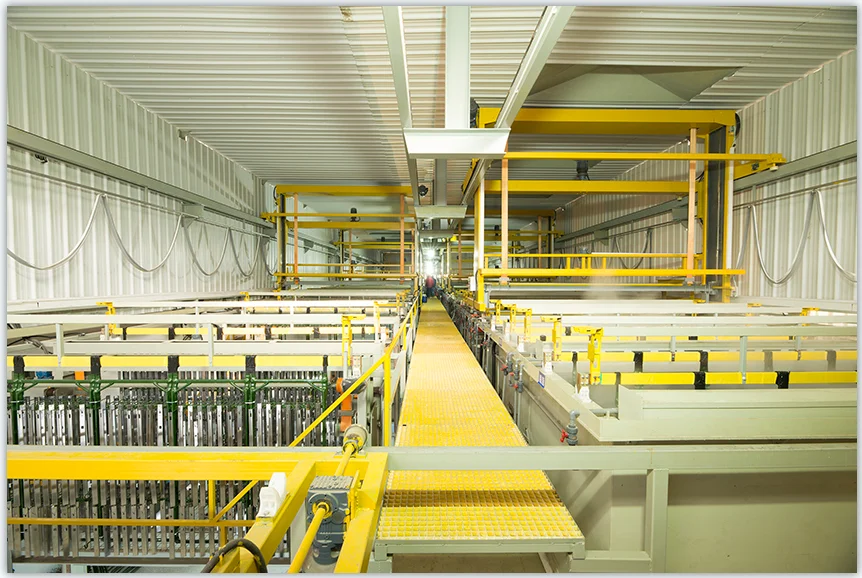 Full automatic rack type metal electroplating line rack galvanizing plating equipment zinc barrel plating plant