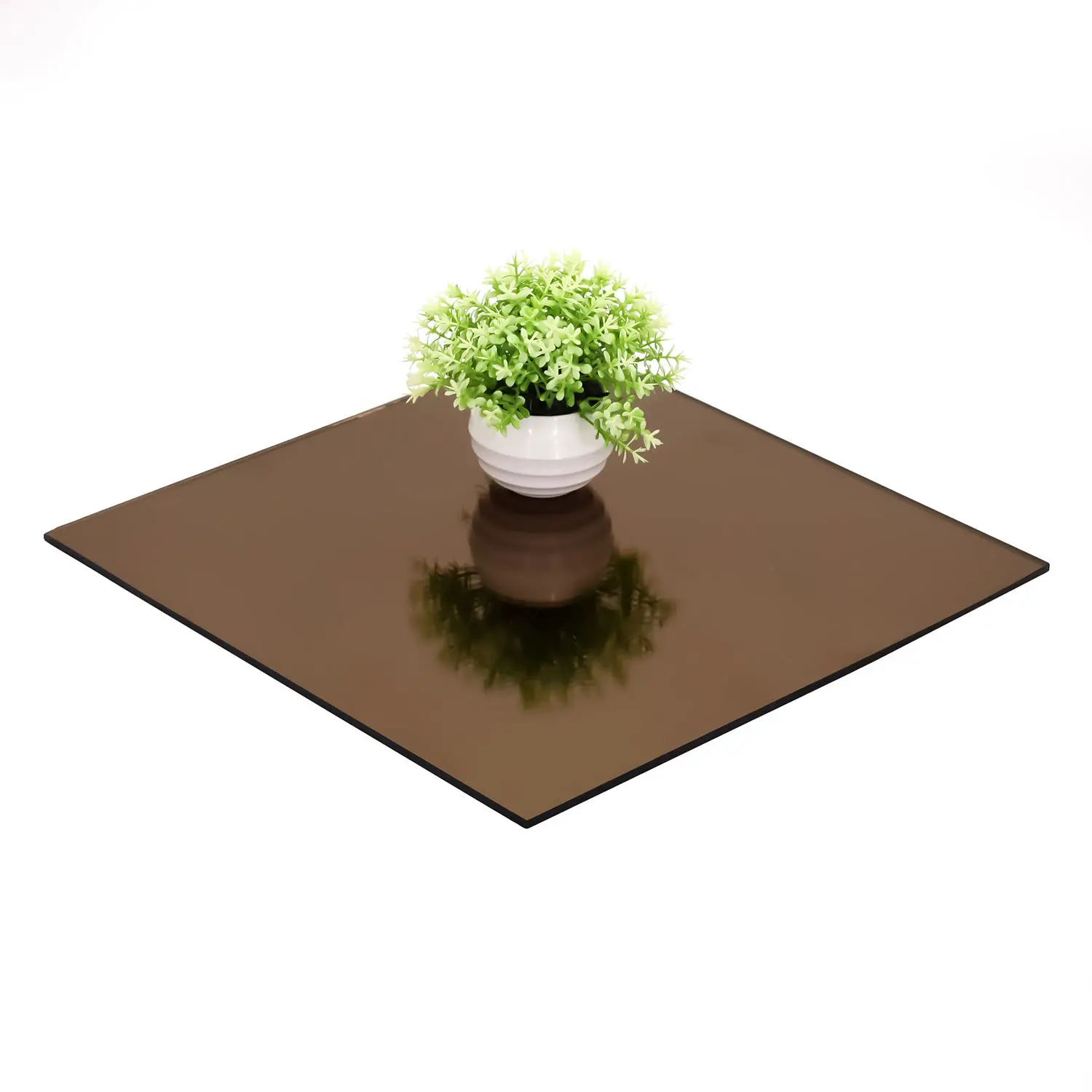 Customized 2mm 3mm 4mm5mm Black Dark Gray Reflective Building Float Coated Glass for Window