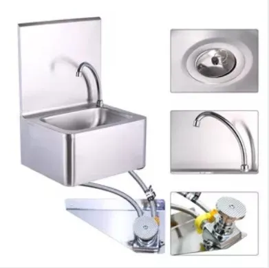 Sanitary Ware Korean Kitchen Sink Wash Basin Industrial Stainless Steel Single bowl Laundry utility sink laundry tub