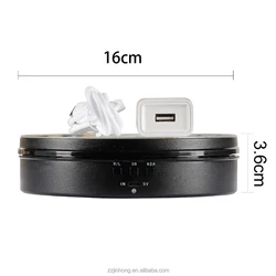 Load 3KG Rotating Display Stand Can Change Turning Speed and Change Turning Degrees Popular Rotating Display Stand