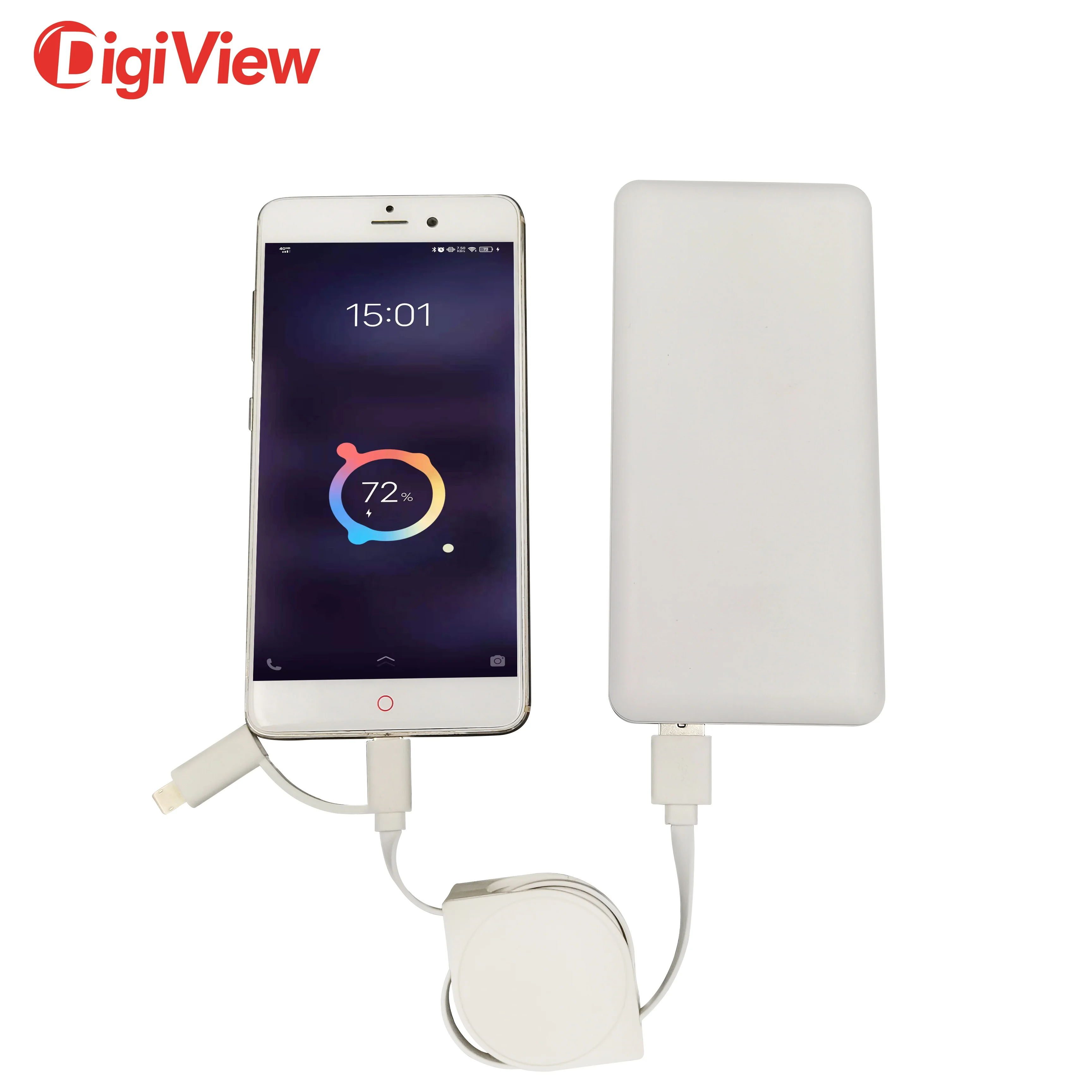 
Recyclable materials Promotional 2021 Portable Eco-friendly RABS Slim Powerbank 8000mah Power Banks For Mobile Phone 