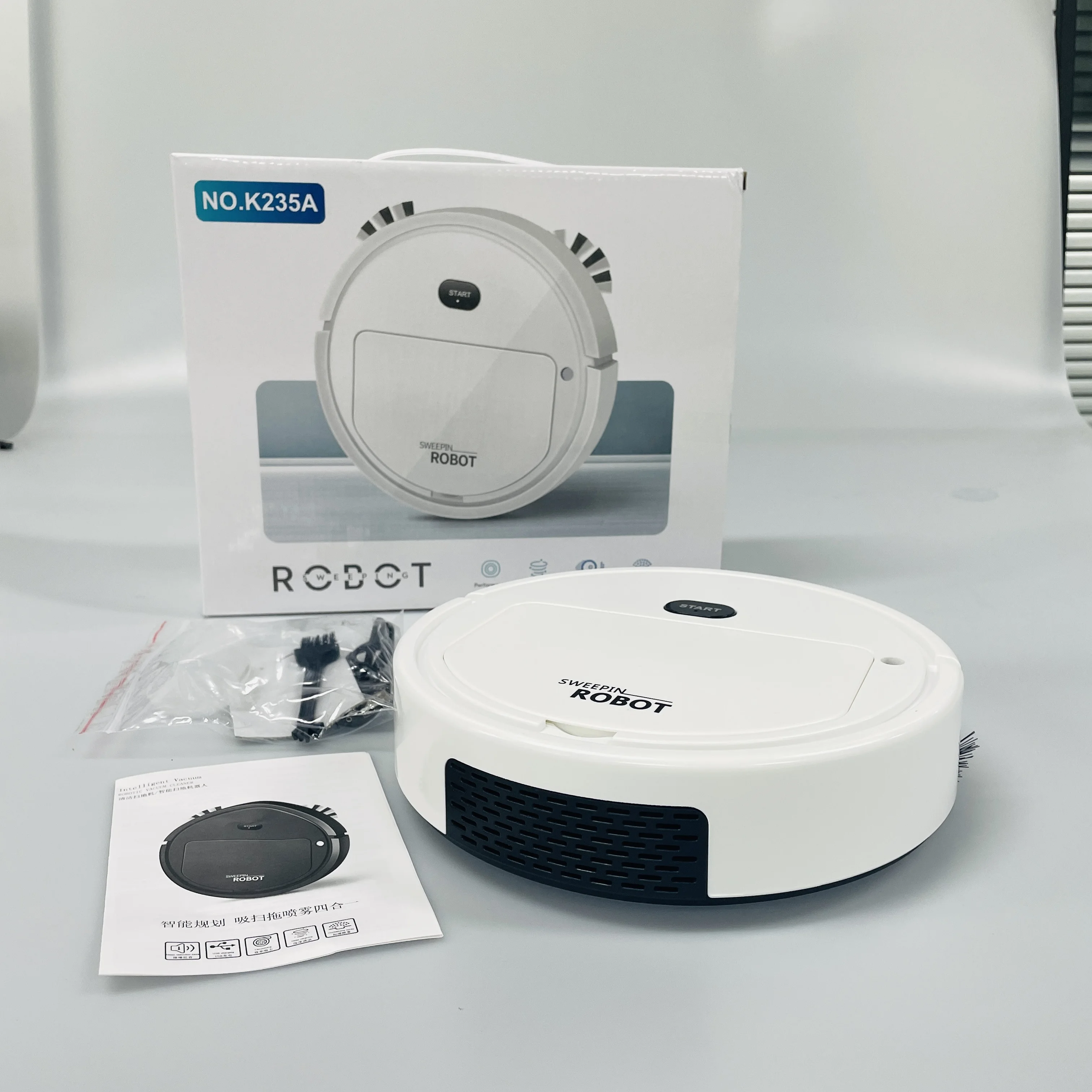 For Pet Hair All Floors Cleaning Machine Quiet Intelligent Fully Automatic Sweeping Robot Sweeping Robot Vacuum Cleaner