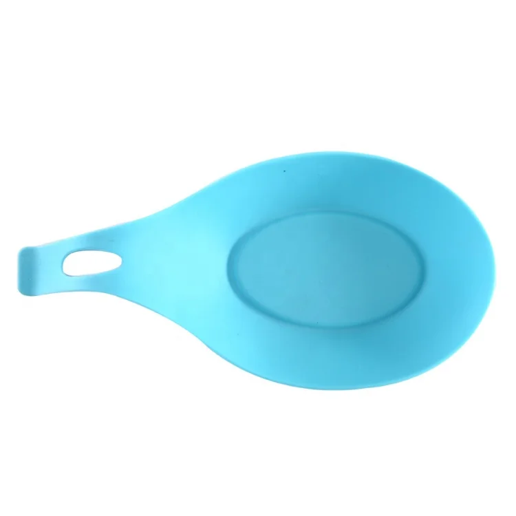 
Small Size Silicone multi purpose spoon rest mat Baby Spoon Dinning Tools Rest Mat 
