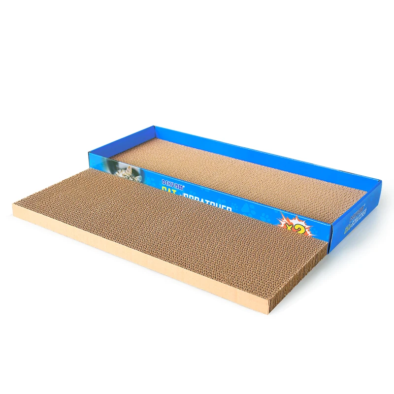 Durable Scratch-Resistant Bed Cat Scratching Pad Cat Scratcher Cardboard