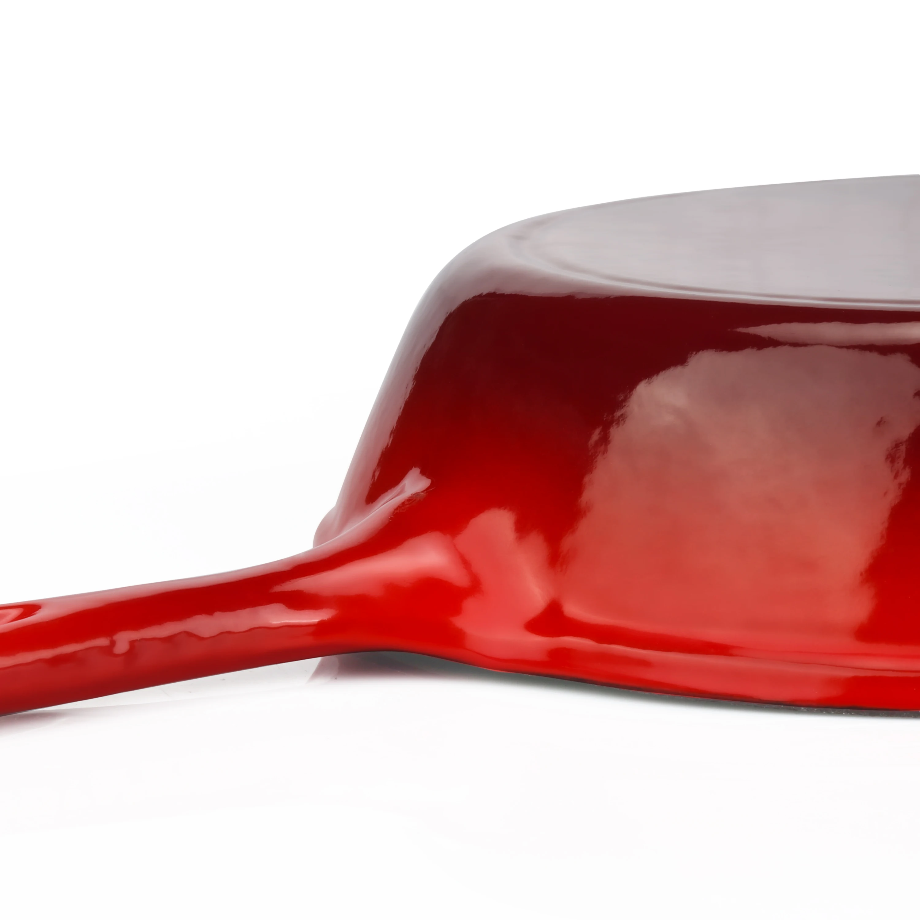 Wholesale High Quality Enamel Cast Iron Fry Pan, 8 Inches Round Cast Iron Frying Pan Skillet Grill Pan