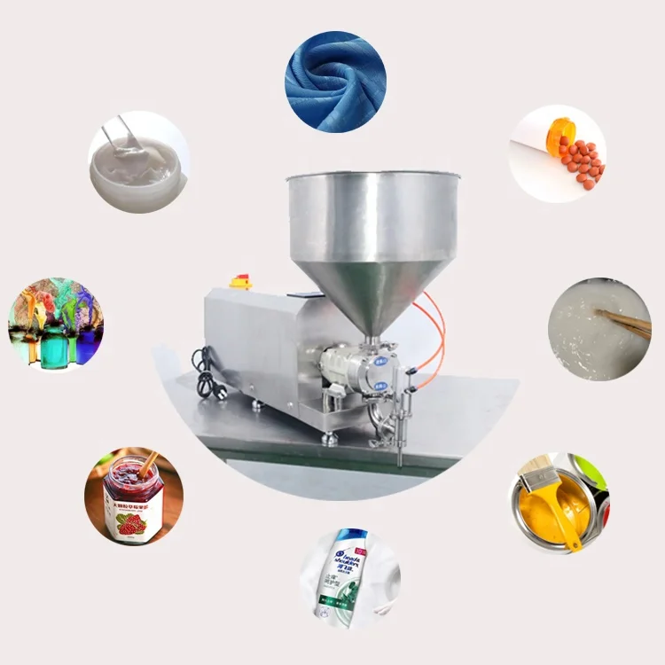 High Accuracy Chili Sauce Filling Machine Bean Paste Semi Automatic Filling Machine
