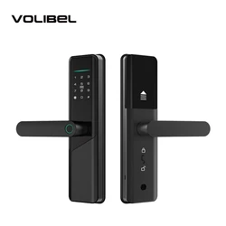 Volibel Aluminum Alloy Rfid Card Password Code Electric Digital Smart Door Lock Without Fingerprint Tuya Ttlock App
