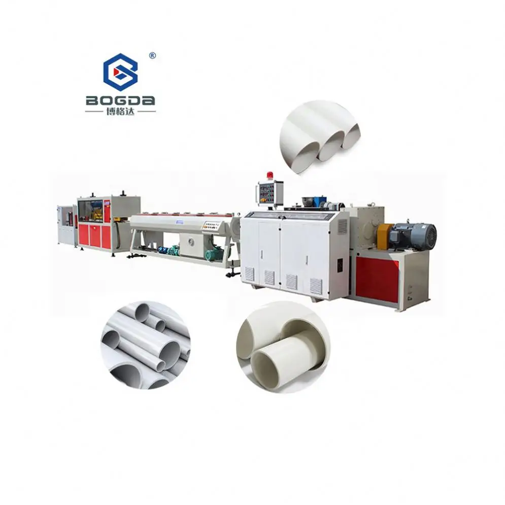 BOGDA High Quality PVC/UPVC Pipe Making Machine, Professional Ppr Fiber Glass Pipe Making Machine