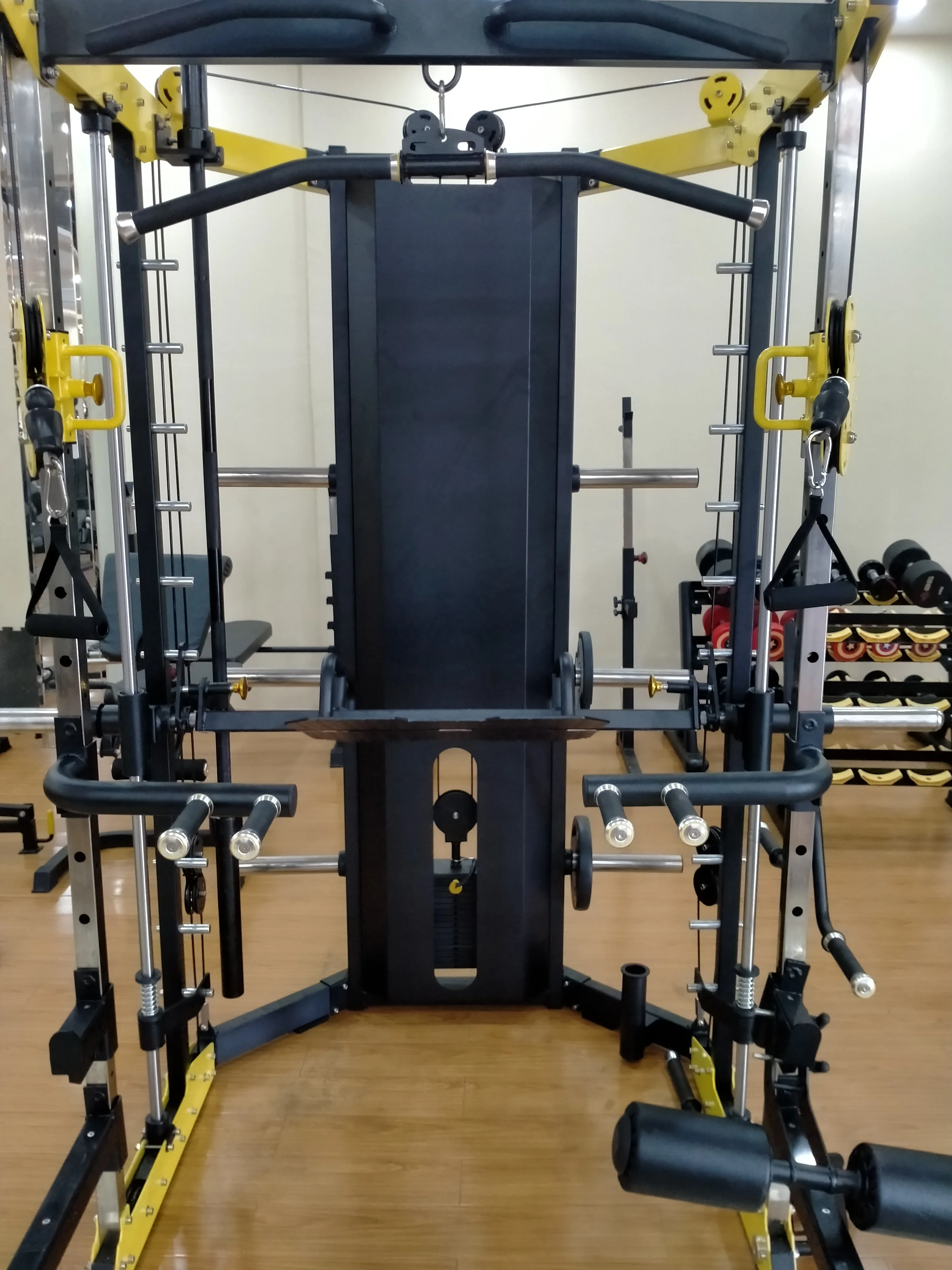 Hot seller home gym Smith machine rack Cable Smith Machine