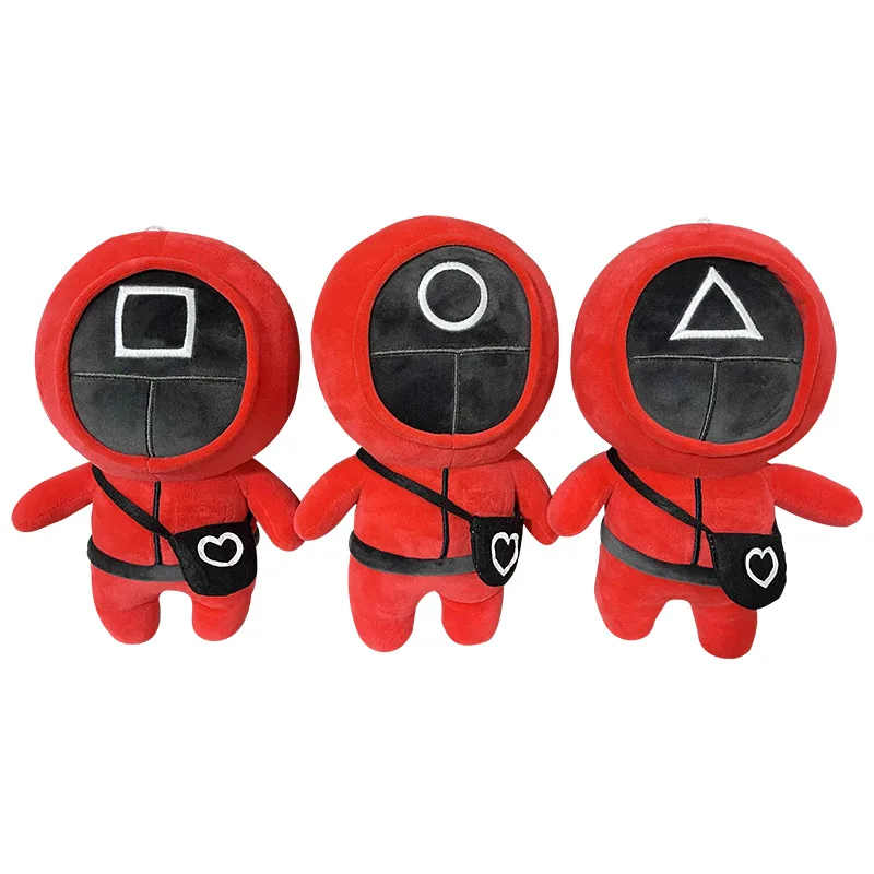 2021 free shipping korean plush toy the squid game cosplay costumesquid plushie
