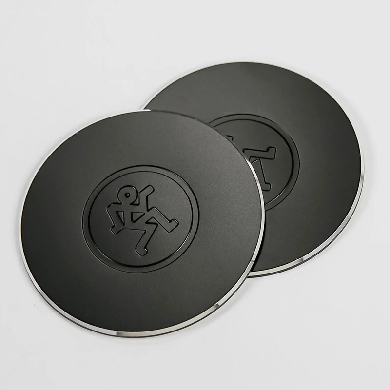 Custom Printed Metal Sticker Perfume Labels Premium Aluminum Nameplates for Perfume Packaging Custom Printing Metal Label Tag