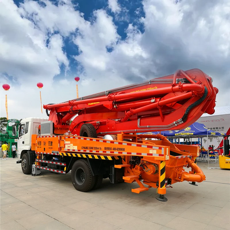 Low Price Good Quality 33m Concrete Pump Truck In CHINA