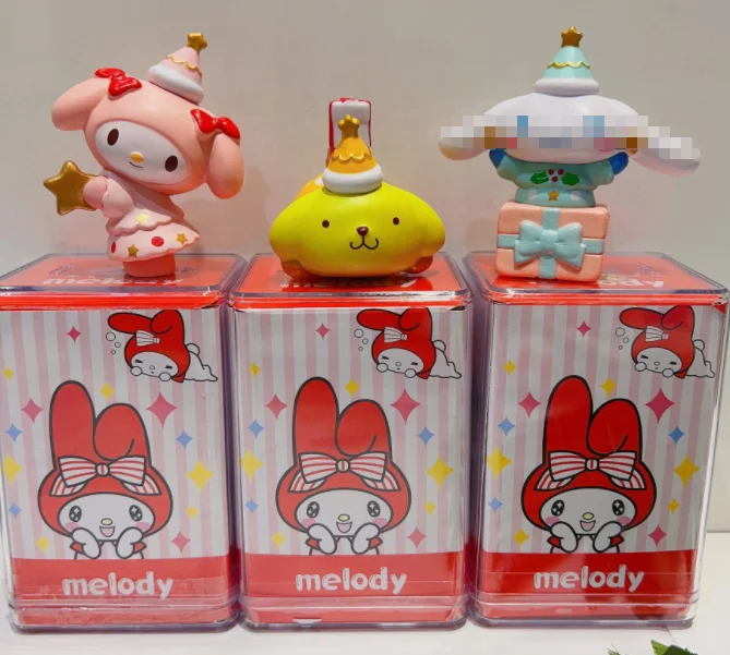Слепая коробка Ruunjoy серия Dream помпон Purin Kulomi My melodylittle twin sta настольное украшение ручной работы