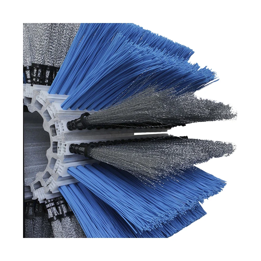 
ZHENDA High Stiffness Airport Runaway Cassette Brush for Snow Removal 