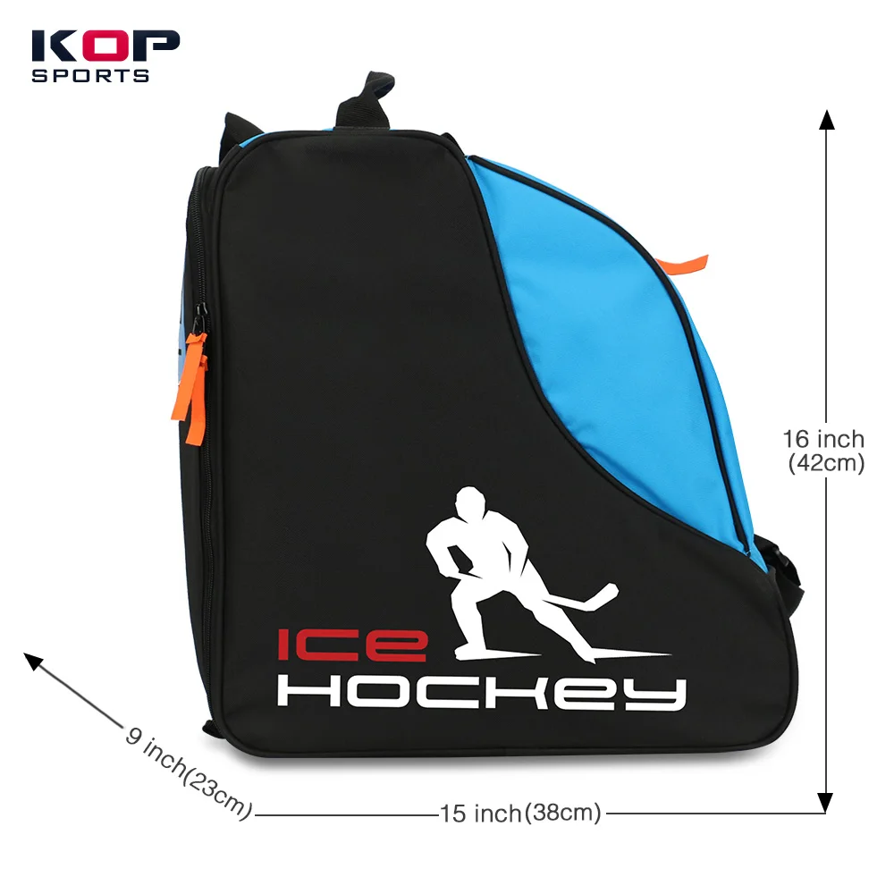 Kopbags Custom Ice Hockey Skate Bag Premium Bag to Carry Ice Skates for Kids and Adults
