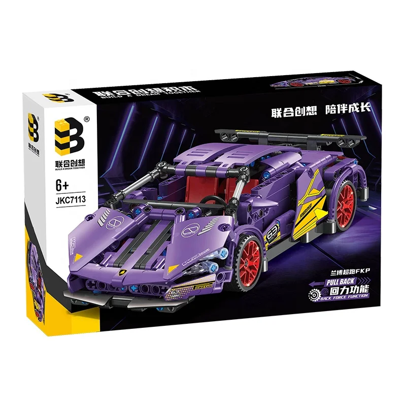 Christmas Gifts Shantou Toy Modular Building Block Sets Car Educational Toys 2023 Collectible