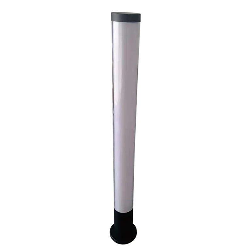 DAWN 5 years warranty transparent acrylic die-cast aluminum yard light 50cm 60cm 80cm 100cm height 100lm lawn