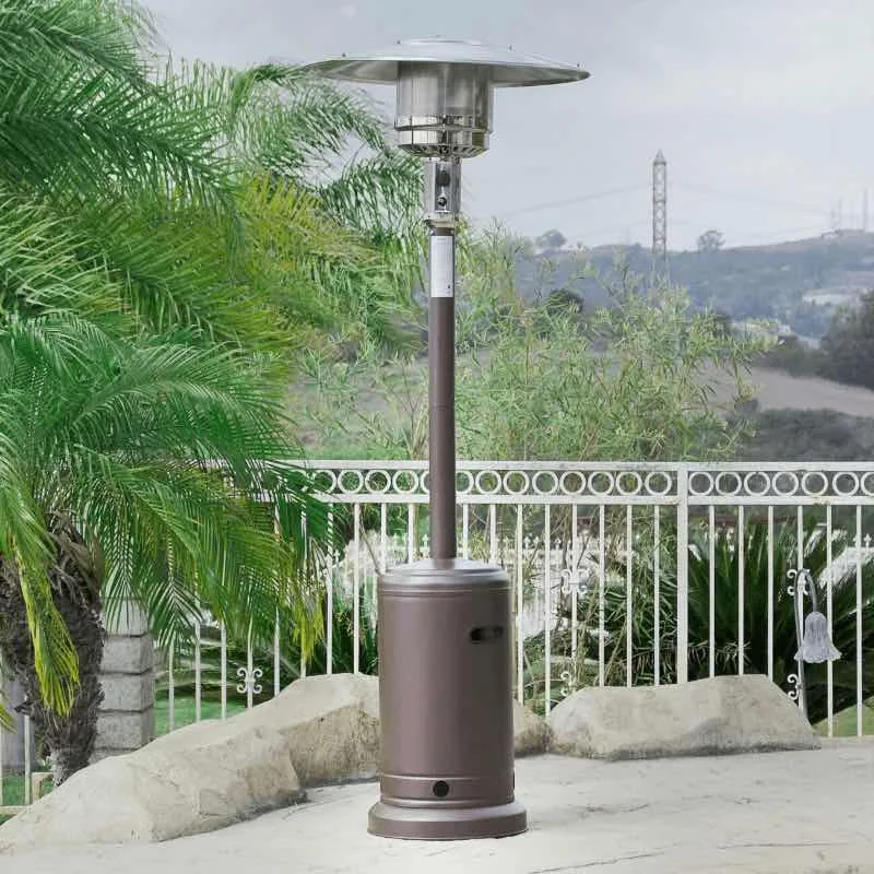 standing outdoor round mushroom gas patio heater in stock
