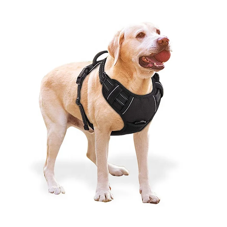 Laifug Easy Control Wholesale Adjustable No Pull Harness Dog Vest Reflective