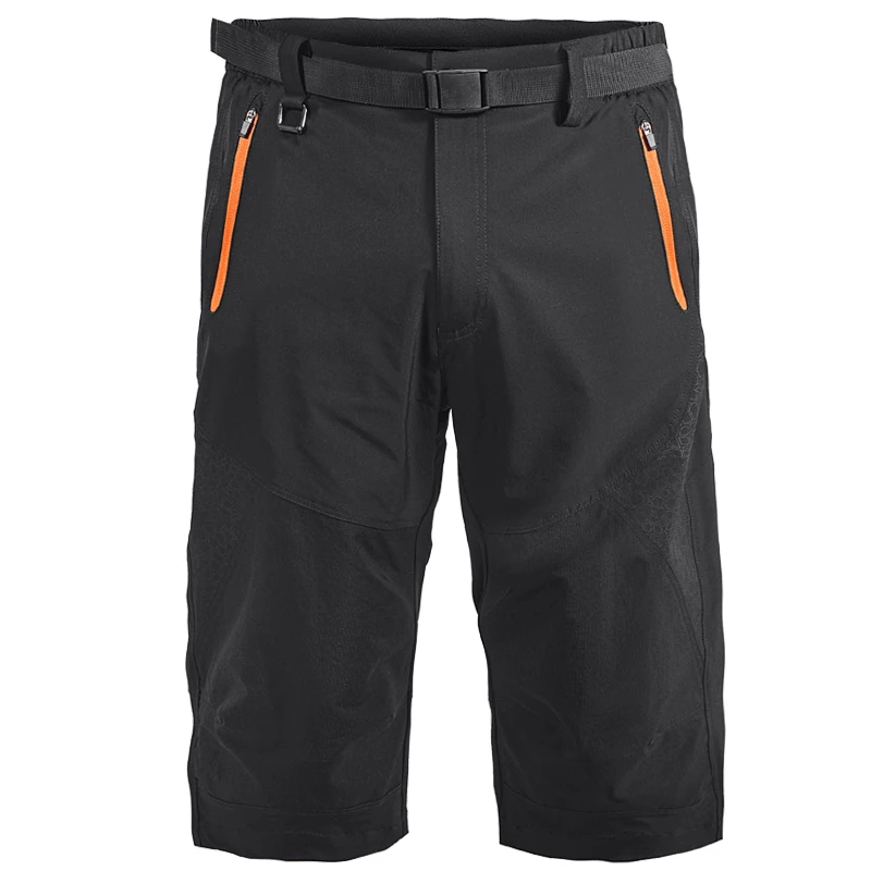 mens Outdoor Quick Dry Lightweight 3/4 Capri Pants camping Cargo Shorts