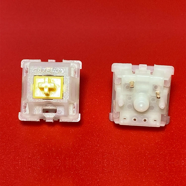  GATERON KS-3X1 красного желтого черного и белого цвета из коллекции Zapatos цвет коричневый синий зеленый линейный тактильные clicky 5 pin игровая механическая клавиатура