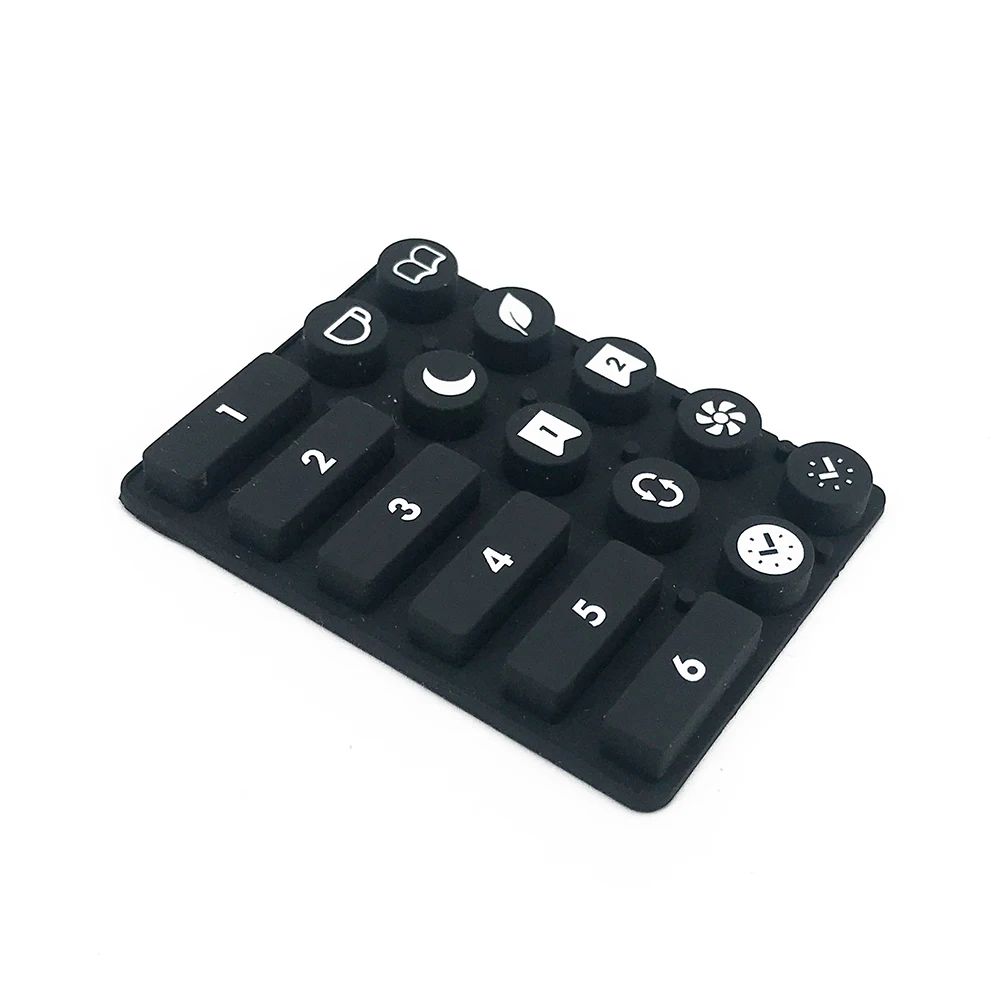 custom silicone rubber cover push button for electronic product