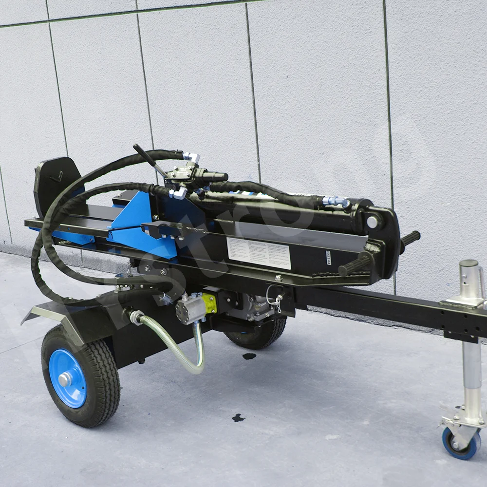 HYstrong China 26T Gasoline Log Splitter log cutter and splitter machine electric kinetic wood splitter HY26T-GL