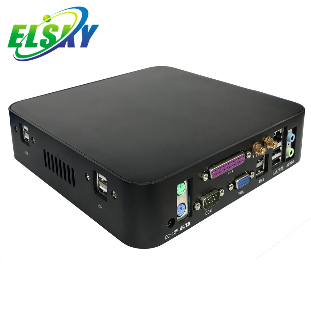  Четырехъядерный 2 0 ГГц J1900 LPT PS/2 гигабитная LAN Wi-Fi портативные настольные компьютеры с 12 В постоянного