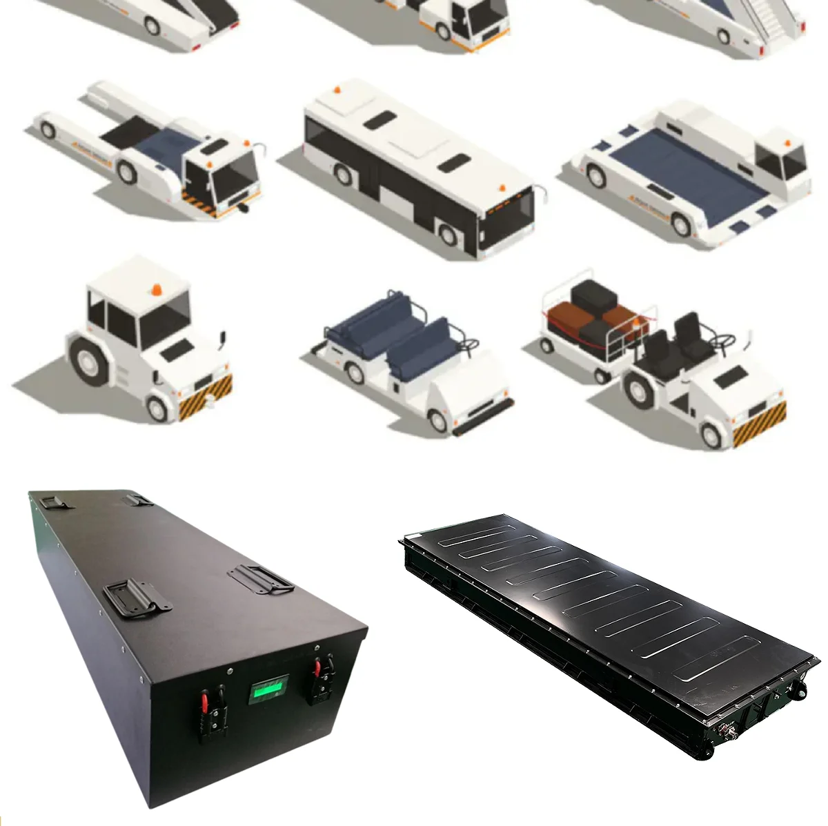 153V 600v 650v 60kwh 120kwh EV Battery Pack for Trailer 614V 100AH 200AH Lithium Battery Pack for Electric Shovel