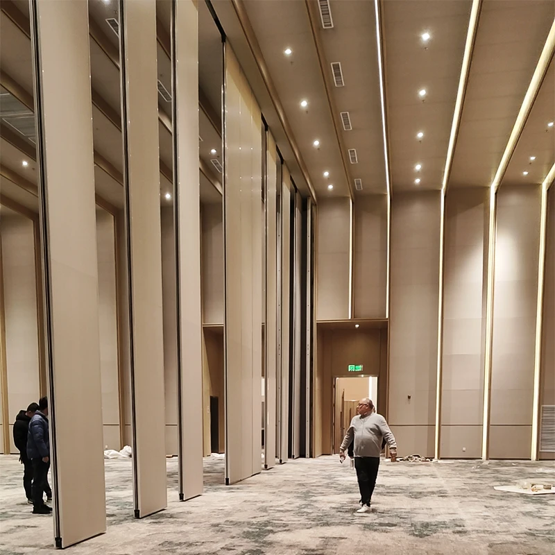 Electrical Movable Walls Residential Interior Sliding Partition Commercial Automatic Folding Room Partition Divider