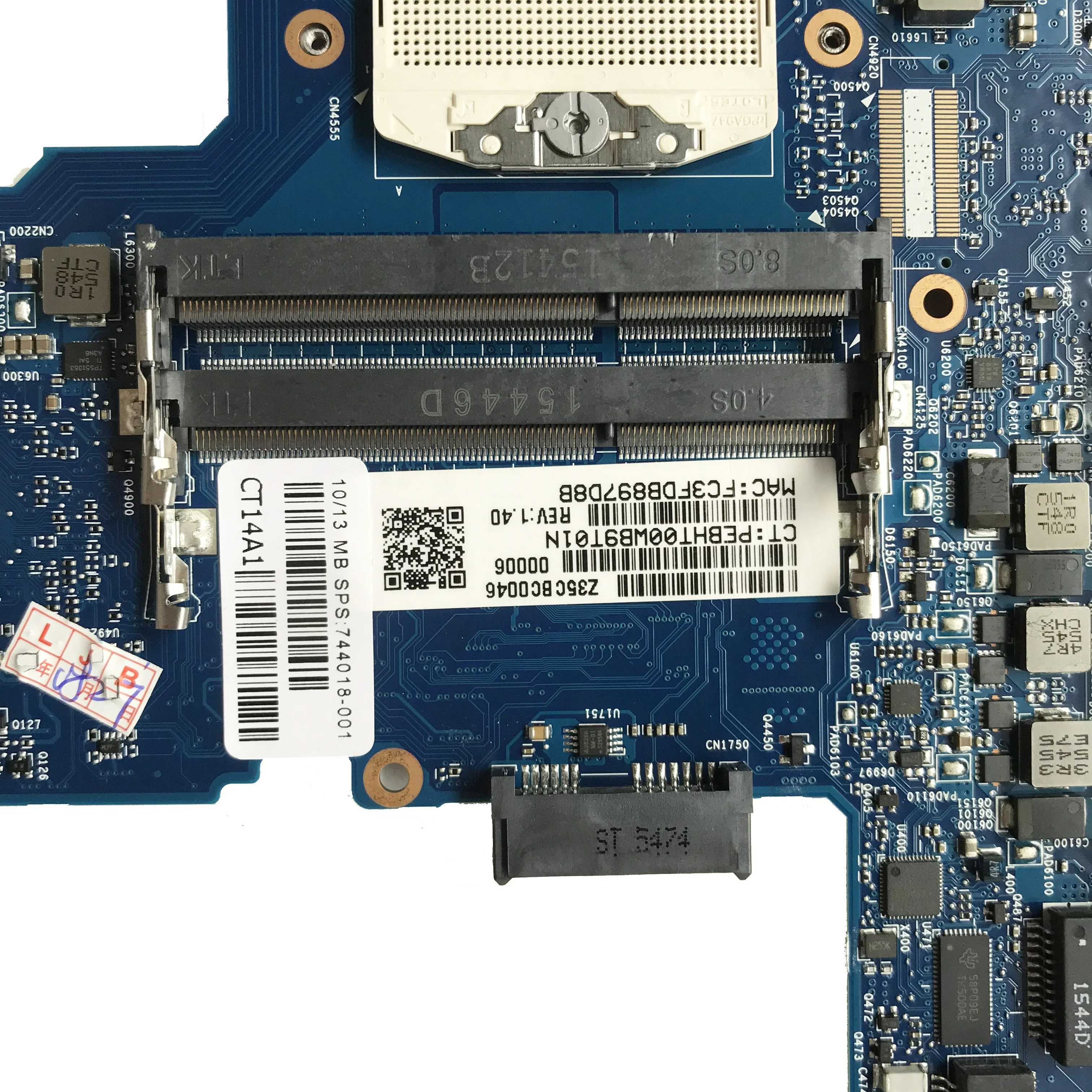 For HP PROBOOK 650 G1 640 G1 Laptop Motherboard 744018-001 744018-501 PGA947 6050A2566401-MB HD 8750M 1GB 100% Tested Fast Ship