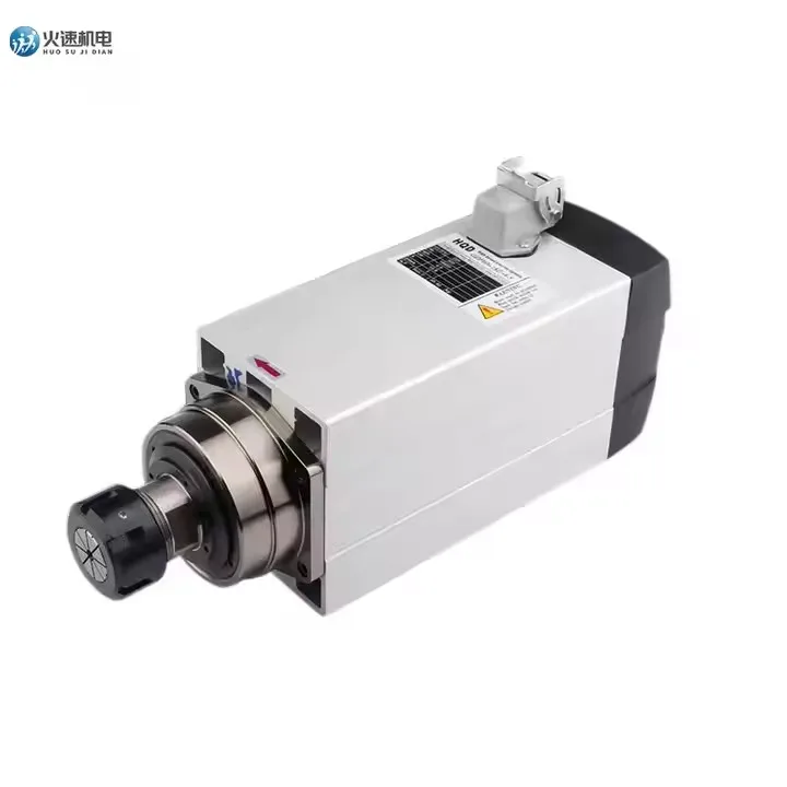 High speed ER 32 380V 5.5KW water cooled spindle motor for cnc router