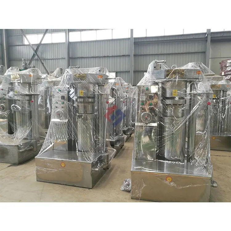 Mini commercial sesame hydraulic plate cold oil press cocoa machine