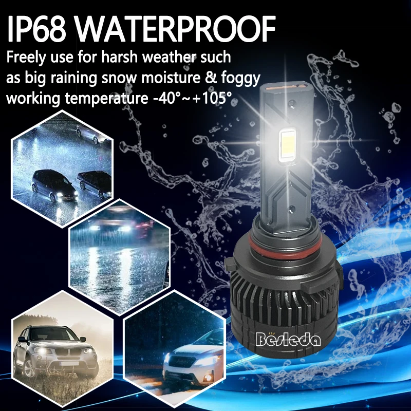 Ship immediately 110W 18000LM High Power Luces Led Automotive LED Headlight H7 H11 H1 Low Beam led headlight For Car