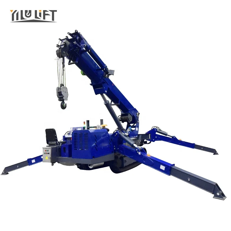 5ton 8ton 10ton Telescopic Boom Lifting Aerial Platform Construction Crane Lifting Materials
