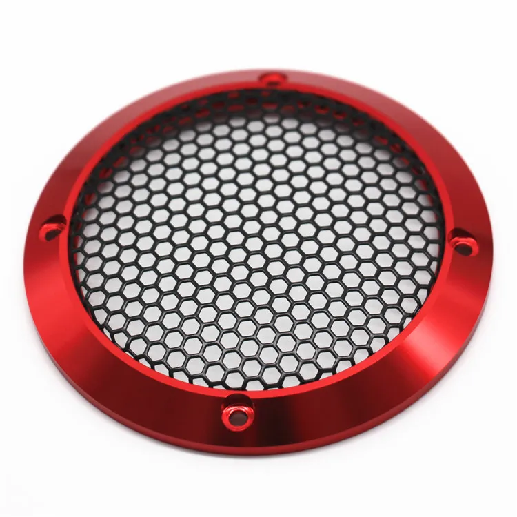 3 3.5 6.5 inch Speaker Decorative Circle Grill Cover Guard Protector Mesh