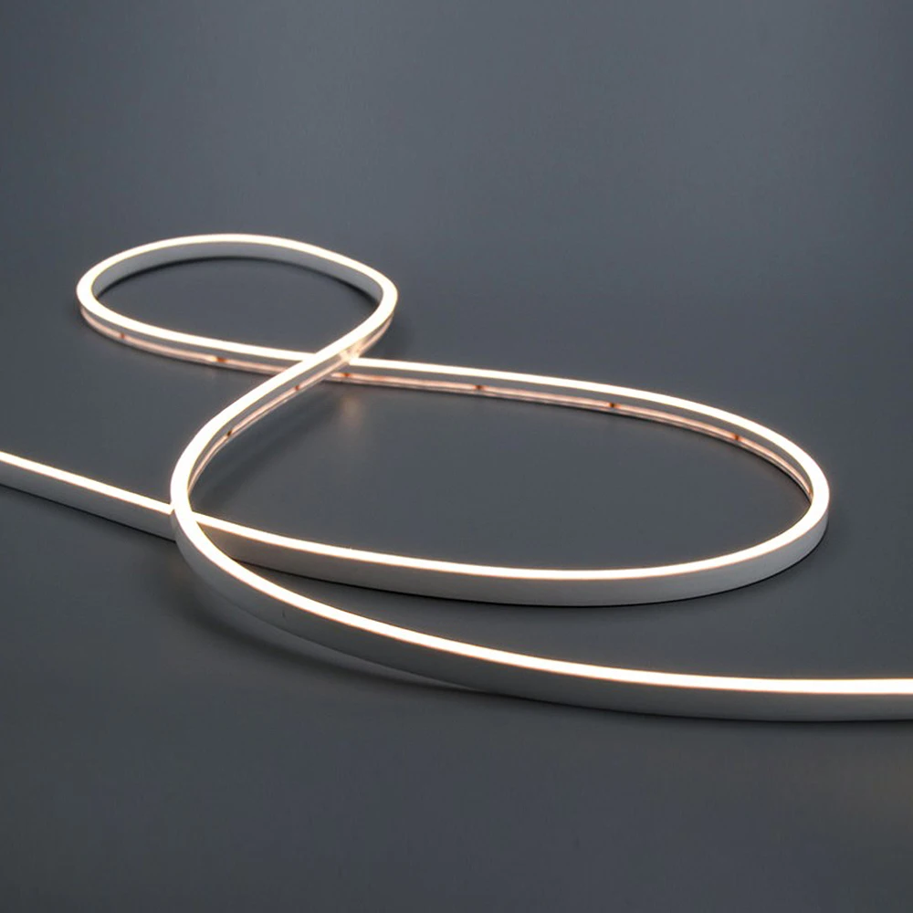 1616 Flat led neon flex light 12v 24v difference color led neon tube 120leds 2835 Silicon Led neon for Decoration