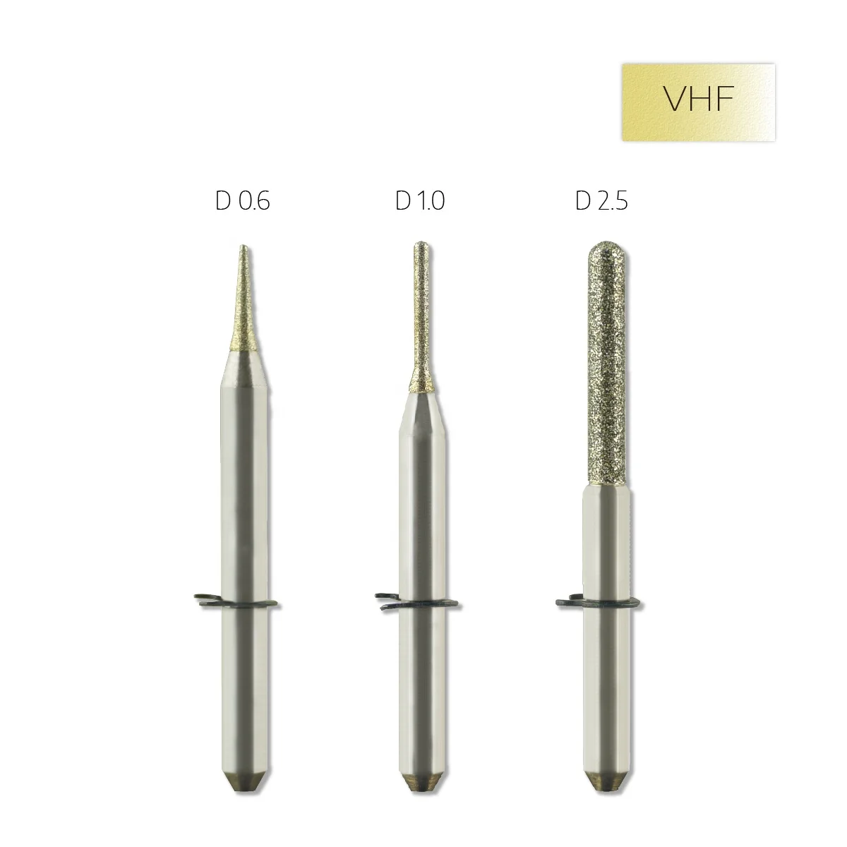 Milling Burs fit for  VHF Machines-Cutting Glass-Ceramics Emax Cadcam bur