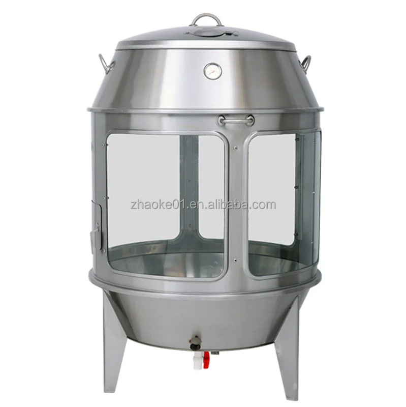 80 Commercial Bakery Roast Duck Oven Equipment, Stainless Steel Charcoal Chinese Roaster Duck Oven Chicken Oven