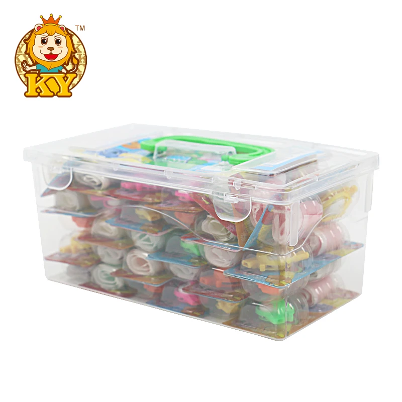 Wholesale gyro candy toys with fruit flavor soft gummy chewy candy roll