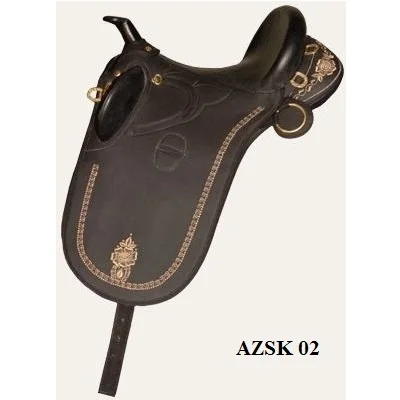 
Black Australian Stock Saddle 