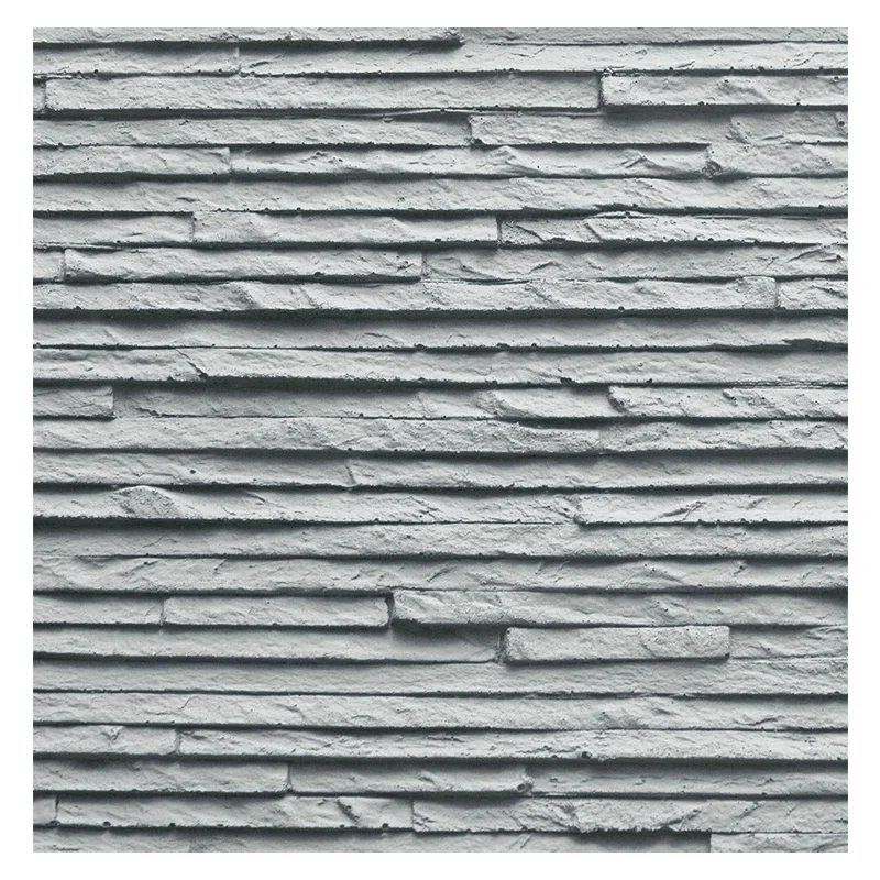 Textured Line Stone look Decorative flexible soft stone Wall panel  veneer for outside wall durable mcm flexible stone  tile